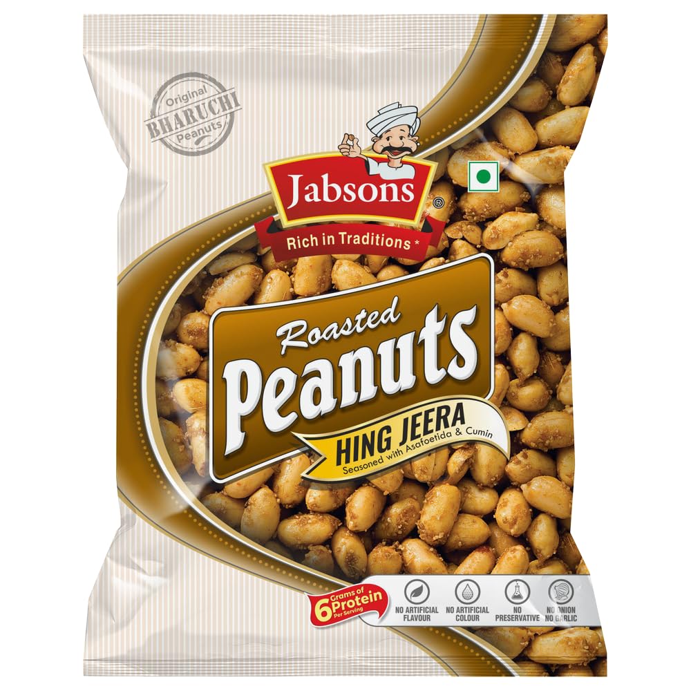 JABSONS ROASTED PEANUTS HING JEERA